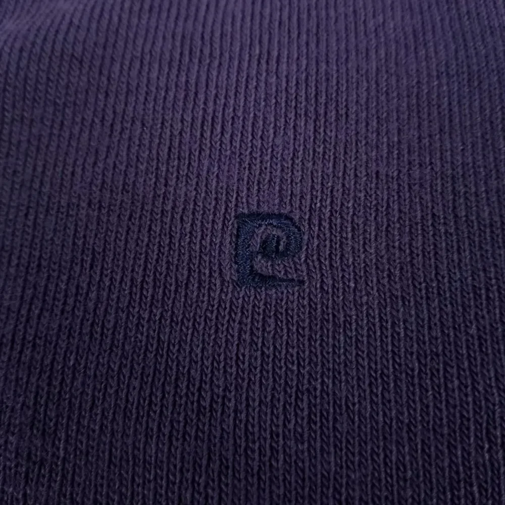 VINTAGE Pierre Cardin Luxe Orlon Purple V-Neck Sweater Old Money Quiet Luxury